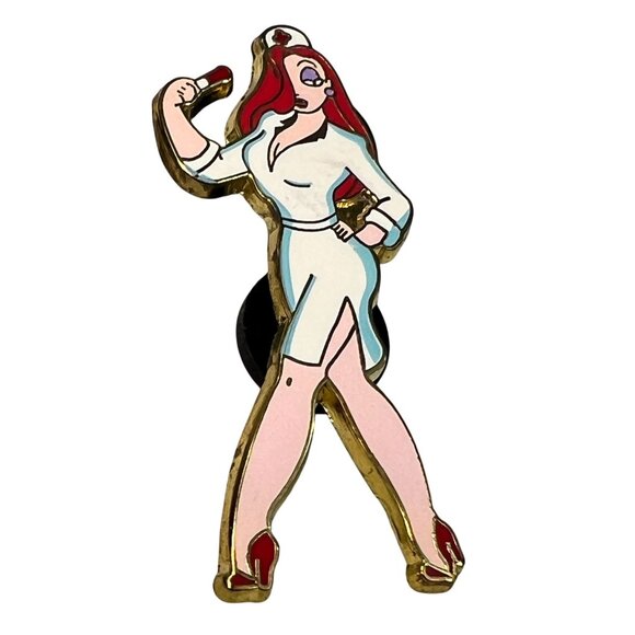 Disney / Amblin Trading Pin 2003 Nurse Jessica Rabbit LE 1500 RN Spielberg Vtg - Picture 1 of 3